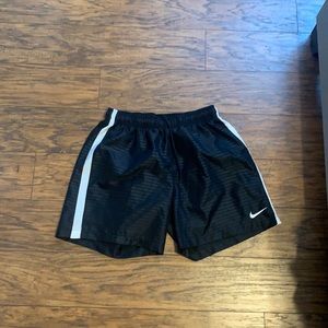 black nike shorts